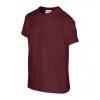 HEAVY COTTON YOUTH T-SHIRT (S, Maroon)