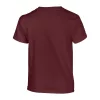 HEAVY COTTON YOUTH T-SHIRT (S, Maroon)