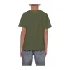HEAVY COTTON YOUTH T-SHIRT (M, Military Green)