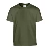HEAVY COTTON YOUTH T-SHIRT (M, Military Green)