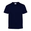 HEAVY COTTON YOUTH T-SHIRT (M, Navy)