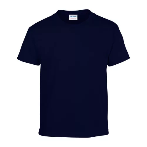 HEAVY COTTON YOUTH T-SHIRT (M, Navy)