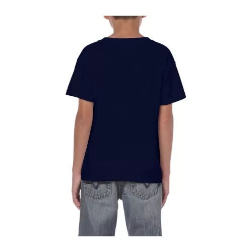 HEAVY COTTON YOUTH T-SHIRT (XS, Navy)