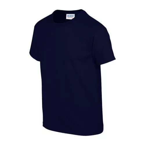 HEAVY COTTON YOUTH T-SHIRT (XS, Navy)