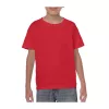 HEAVY COTTON YOUTH T-SHIRT (M, Red)