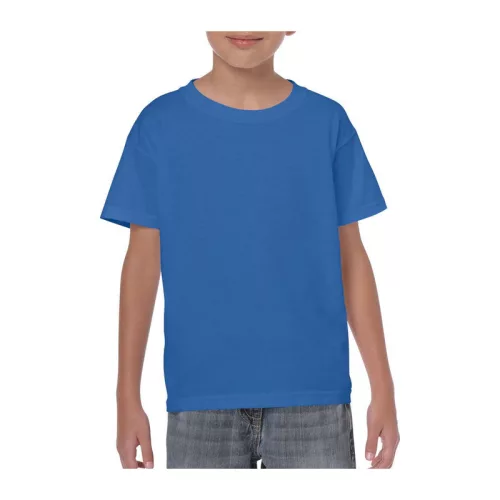 HEAVY COTTON YOUTH T-SHIRT (M, Royal)
