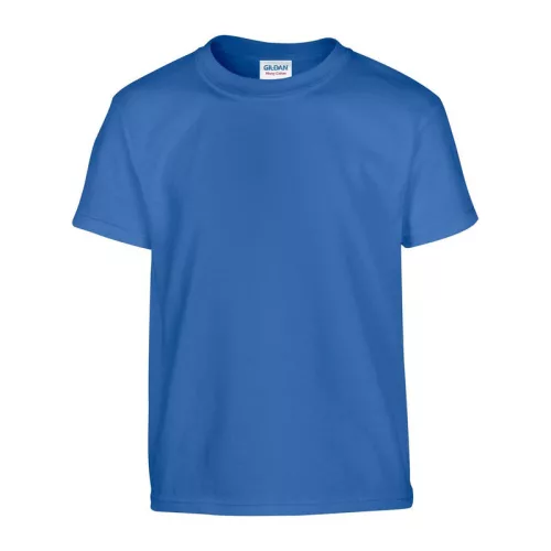 HEAVY COTTON YOUTH T-SHIRT (M, Royal)