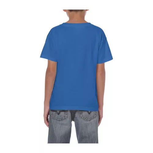 HEAVY COTTON YOUTH T-SHIRT (S, Royal)