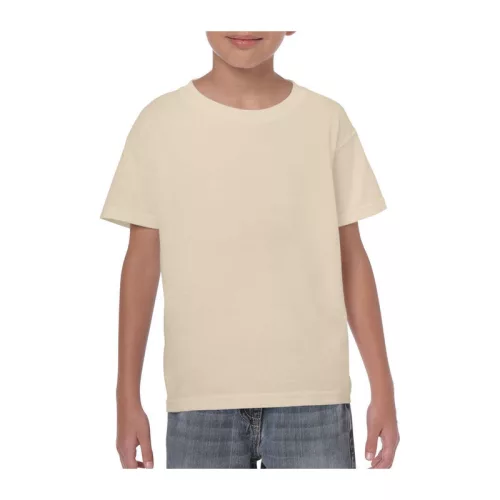 HEAVY COTTON YOUTH T-SHIRT (L, Sand)