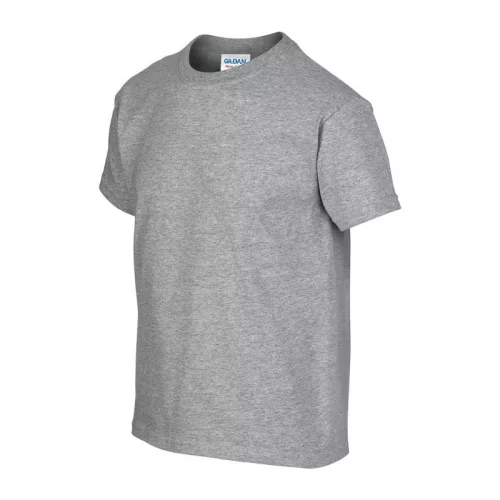 HEAVY COTTON YOUTH T-SHIRT (M, Sport Grey)