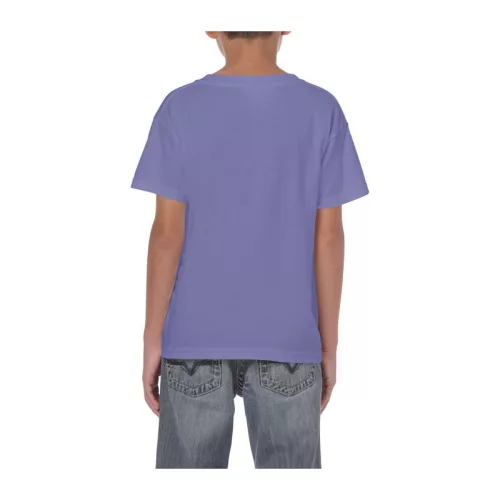 HEAVY COTTON YOUTH T-SHIRT (M, Violet)