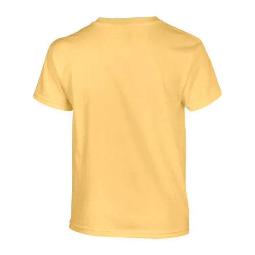 HEAVY COTTON YOUTH T-SHIRT (S, Yellow Haze)