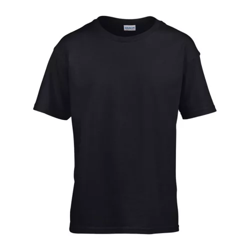 SOFTSTYLE® YOUTH T-SHIRT (L, Black)