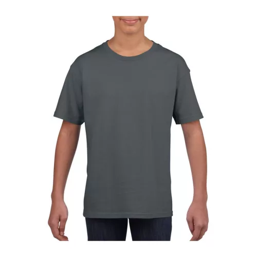 SOFTSTYLE® YOUTH T-SHIRT (M, Charcoal)