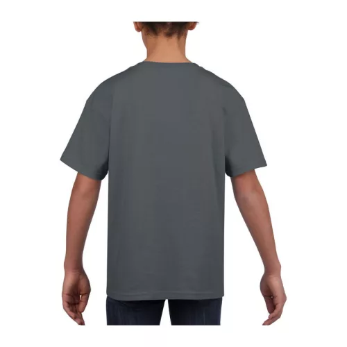 SOFTSTYLE® YOUTH T-SHIRT (S, Charcoal)