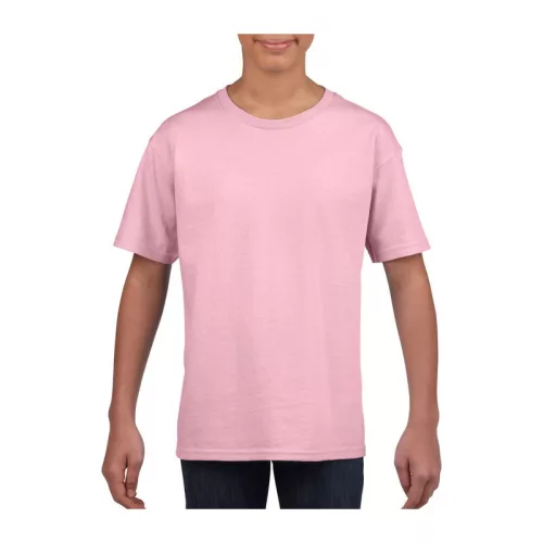 SOFTSTYLE® YOUTH T-SHIRT (S, Light Pink)