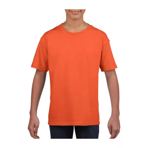 SOFTSTYLE® YOUTH T-SHIRT (XL, Orange)