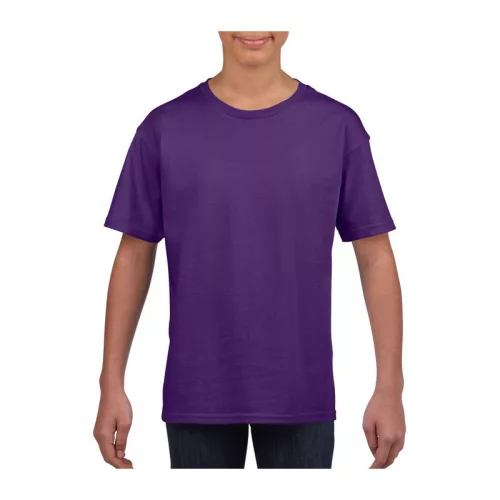 SOFTSTYLE® YOUTH T-SHIRT (L, Purple)