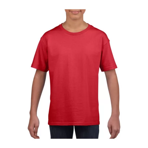 SOFTSTYLE® YOUTH T-SHIRT (L, Red)
