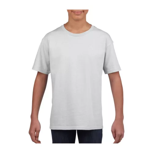 SOFTSTYLE® YOUTH T-SHIRT (XS, White)