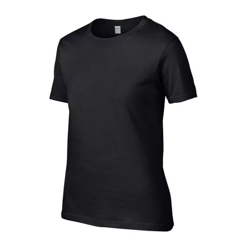 PREMIUM COTTON® NŐI PÓLÓ (S, Black)