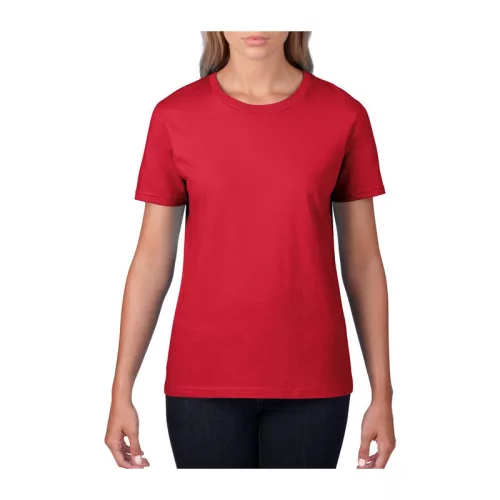 PREMIUM COTTON® NŐI PÓLÓ (S, Red)
