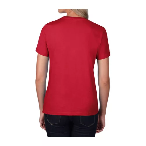 PREMIUM COTTON® NŐI PÓLÓ (S, Red)