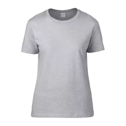 PREMIUM COTTON® NŐI PÓLÓ (S, Sport Grey)
