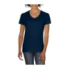 PREMIUM COTTON®NŐI V-NYAKÚ PÓLÓ (S, Navy)