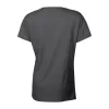 HEAVY COTTON LADIES T-SHIRT (2XL, Dark Heather)