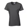HEAVY COTTON LADIES T-SHIRT (M, Dark Heather)