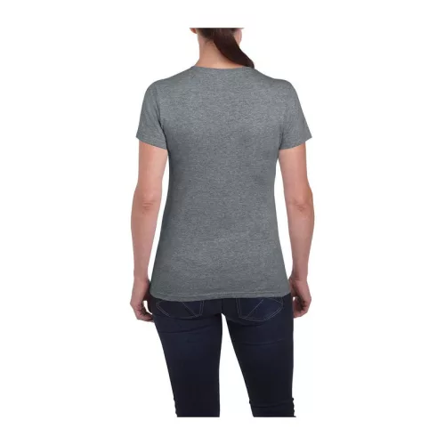 HEAVY COTTON LADIES T-SHIRT (L, Graphite Heather)