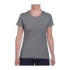 HEAVY COTTON LADIES T-SHIRT (S, Graphite Heather)