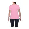HEAVY COTTON LADIES T-SHIRT (2XL, Light Pink)