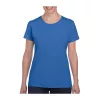 HEAVY COTTON LADIES T-SHIRT (S, Royal)