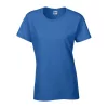 HEAVY COTTON LADIES T-SHIRT (S, Royal)