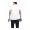 HEAVY COTTON LADIES T-SHIRT (S, White)