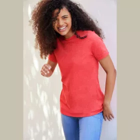 Softstyle® Cvc Women'S T-Shirt (L, Red Mist)
