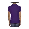 PREMIUM COTTON LADIES' DOUBLE PIQUÉ POLO (M, Purple)