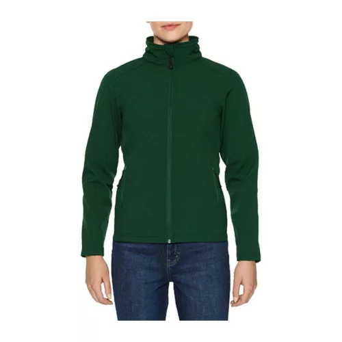 HAMMER LADIES SOFTSHELL JACKET (2XL, Forest Green)
