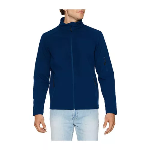 HAMMER UNISEX SOFTSHELL JACKET (S, Navy)