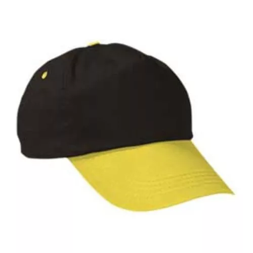 Cap Promotion (Adult, Black-Lemon Yellow)
