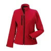 140F női softshell kabát (4XL, Classic Red)