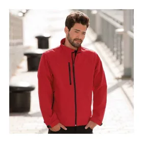 140M férfi softshell kabát (3XL, Classic Red)