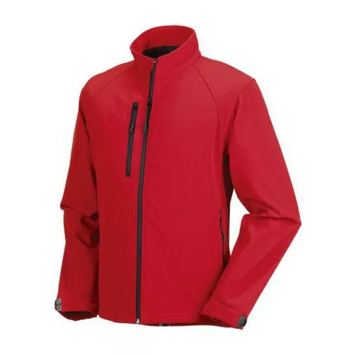 140M férfi softshell kabát (3XL, Classic Red)