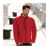 140M férfi softshell kabát (4XL, Classic Red)