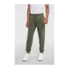 Men's Authentic Jog Pants (M, Olive)