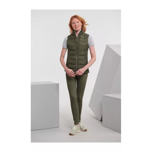 Ladies' Nano Bodywarmer (M, Dark Olive)