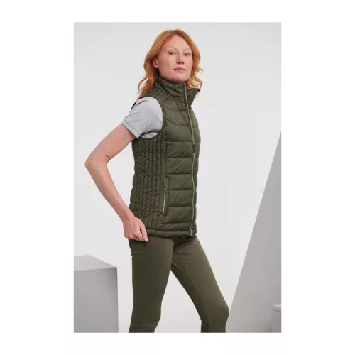 Ladies' Nano Bodywarmer (M, Dark Olive)