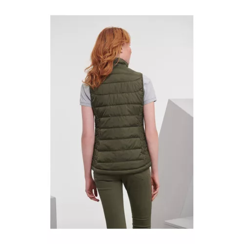 Ladies' Nano Bodywarmer (L, Dark Olive)
